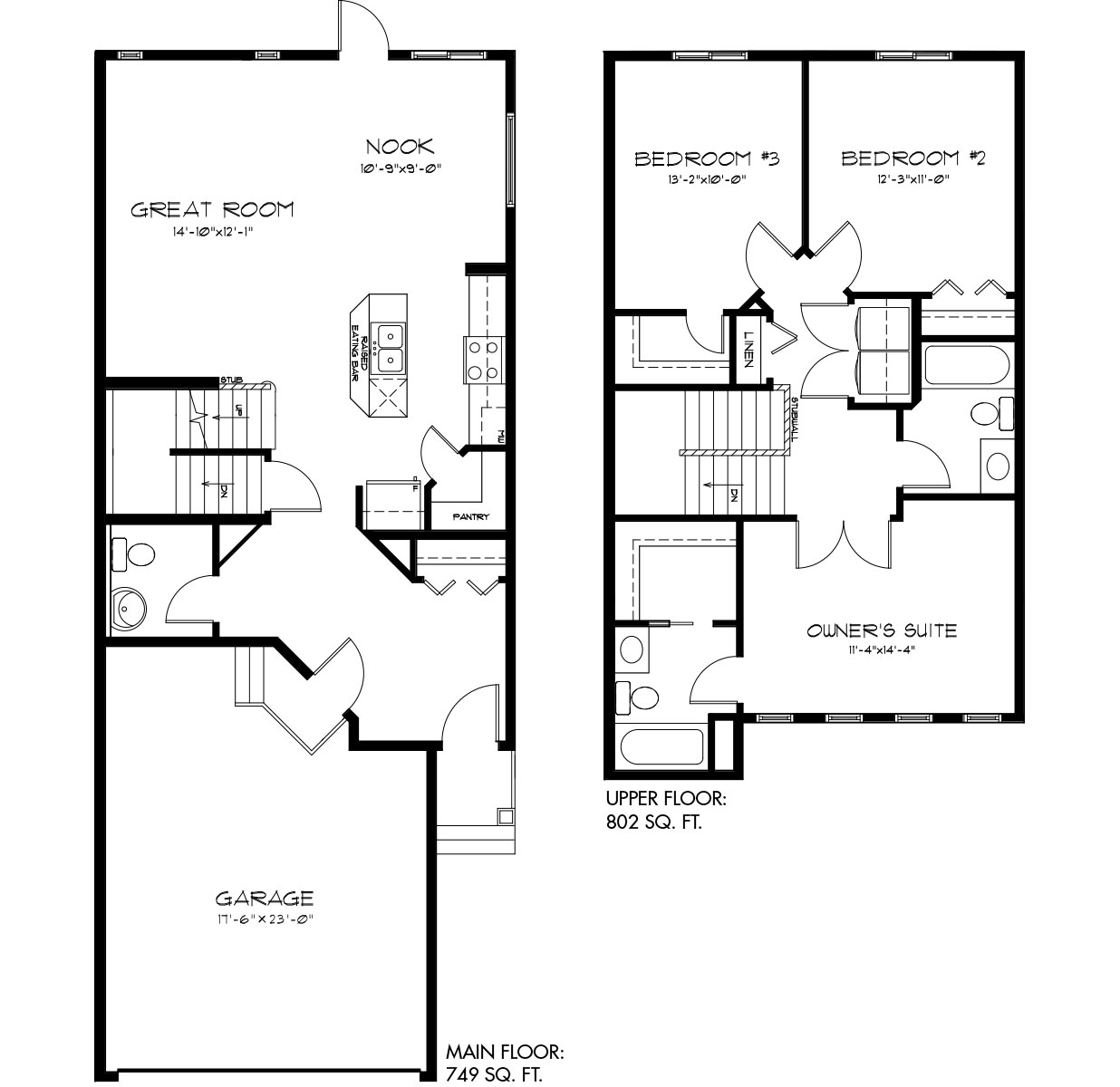 Zoe 1551 sq ft Pacesetter Homes